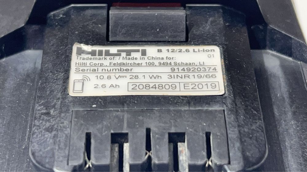 Батерия / акумулатор hilti 12V, 2.6A