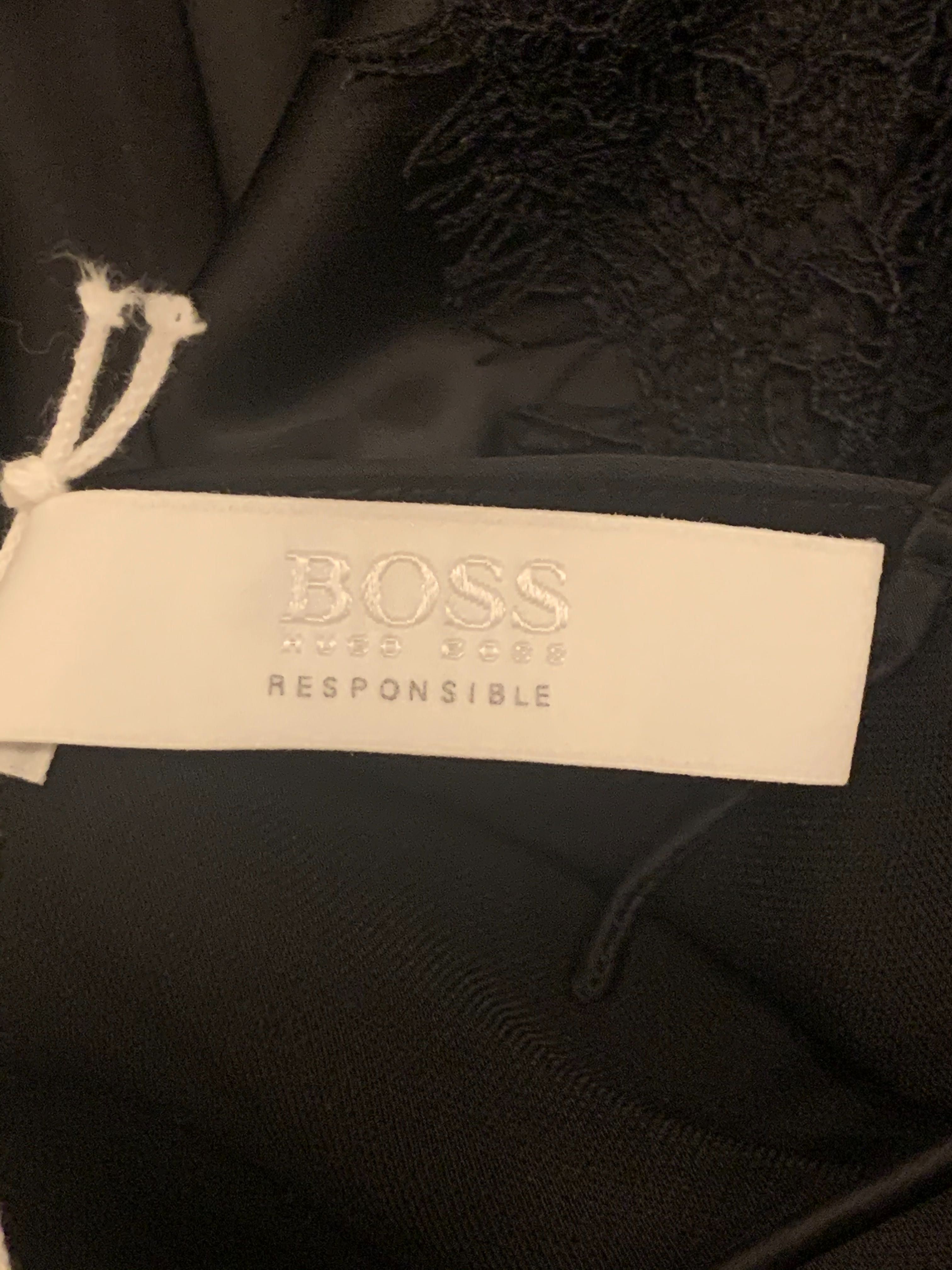 Rochie satin Hugo Boss noua