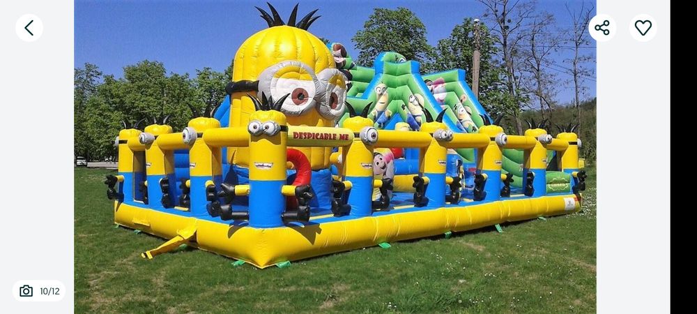 Надуваем батут,пързалка,център, атракцион