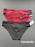 Комплект луксозни бикини Calvin Klein /XS/ черно и червено