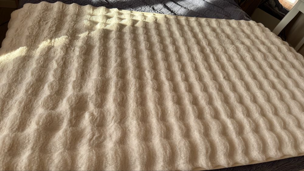 Декоративный Меховой  пушистый коврик