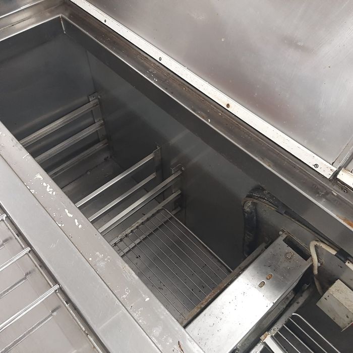 Masa rece lucru/salatiera 260/70/70cm