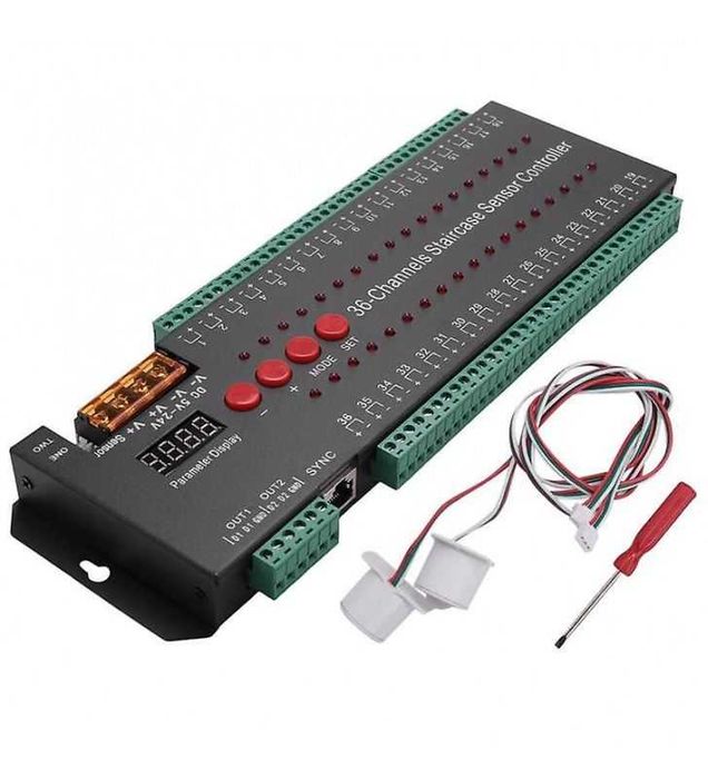 Controler Iluminat Tepte cu 36 Iesiri