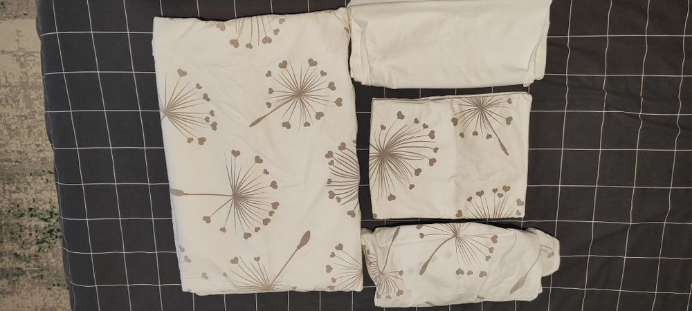 комплект спално зимно бельо за количка 2 бр.