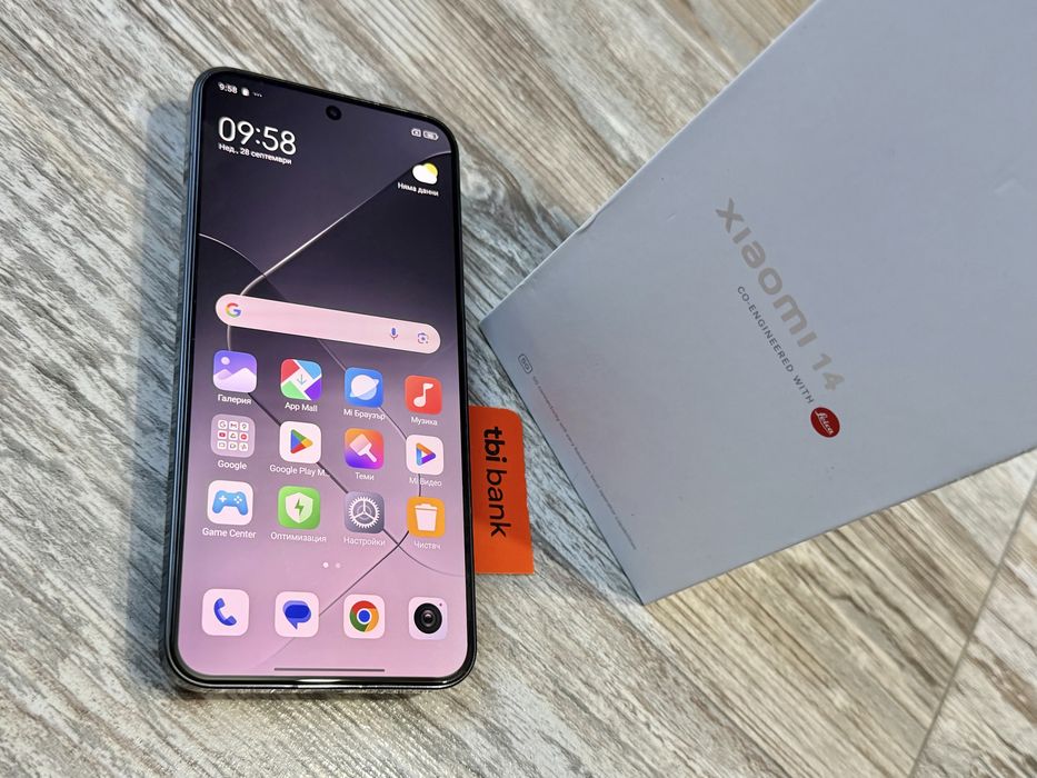 Xiaomi 14 512 GB 5G 12+12 GB Ram 120 hz. Dual Sim Като Нов