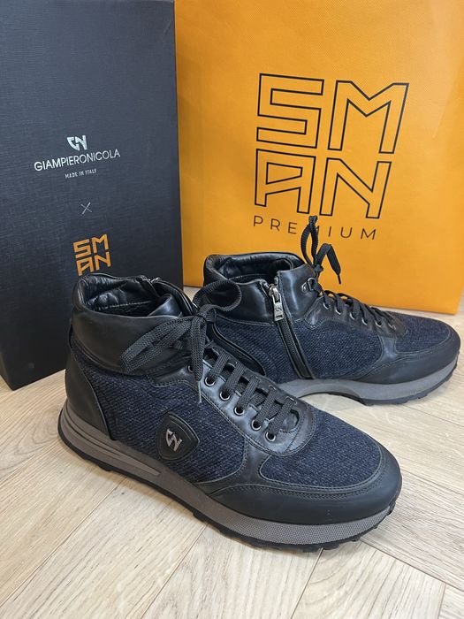 SMAN Итальянские ботинки Giampieronicola, оригинал 43р