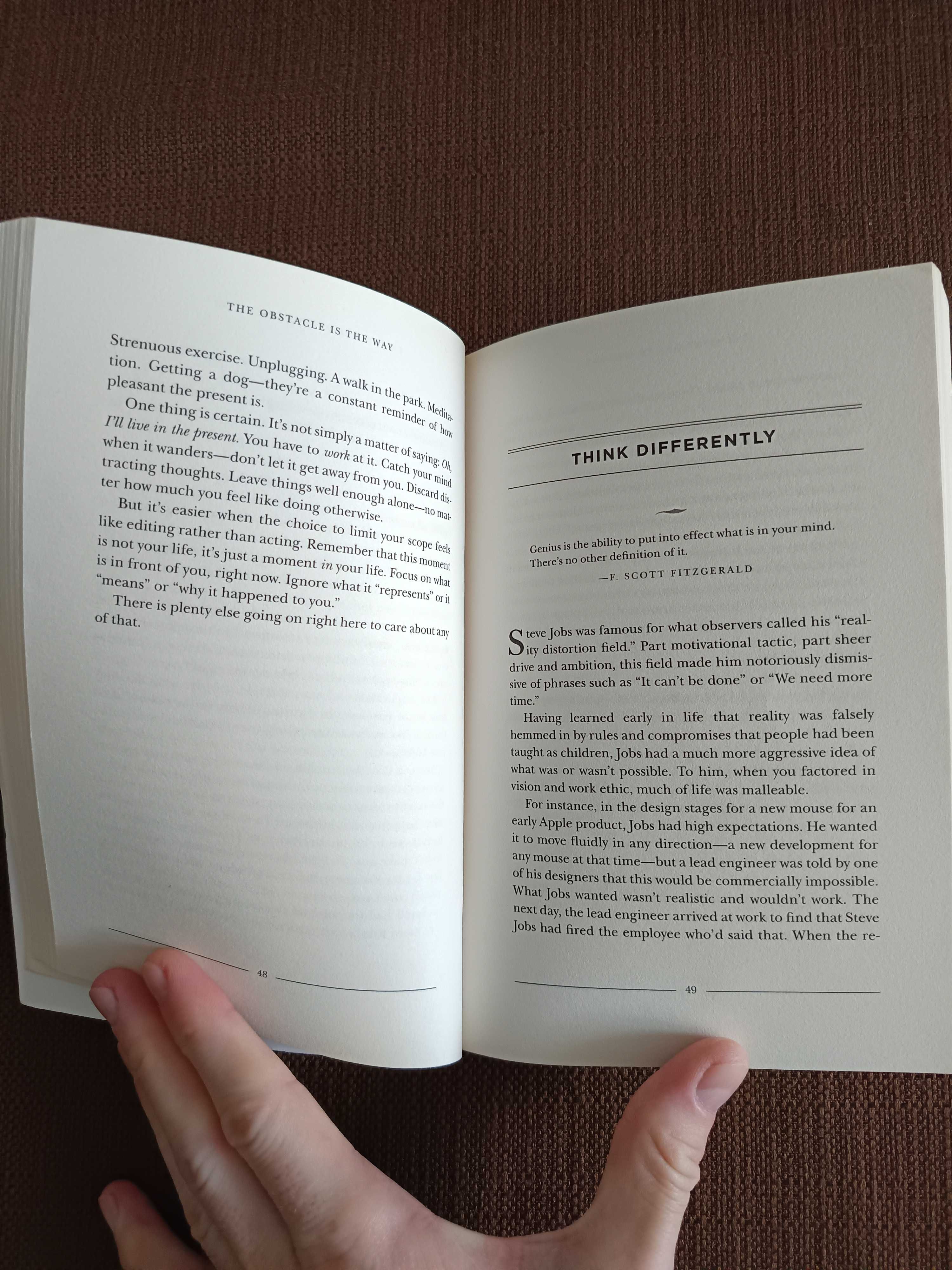 The Obstacle is the Way - Ryan Holiday (engleza)