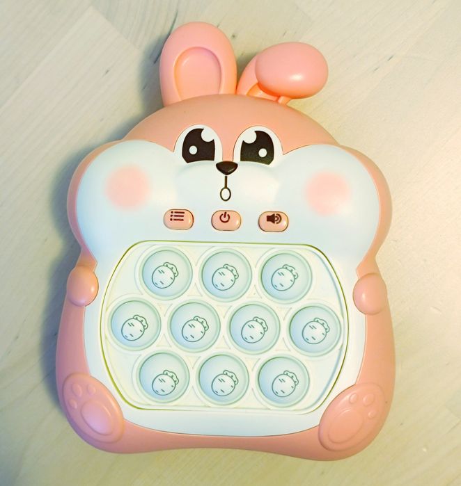 Jucărie pop-it iepuraș roz