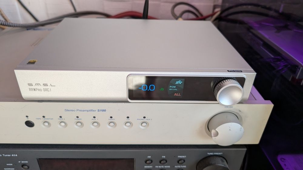 Smsl raw pro dac1 ( schimb) dac de top nou ES 9039msPro