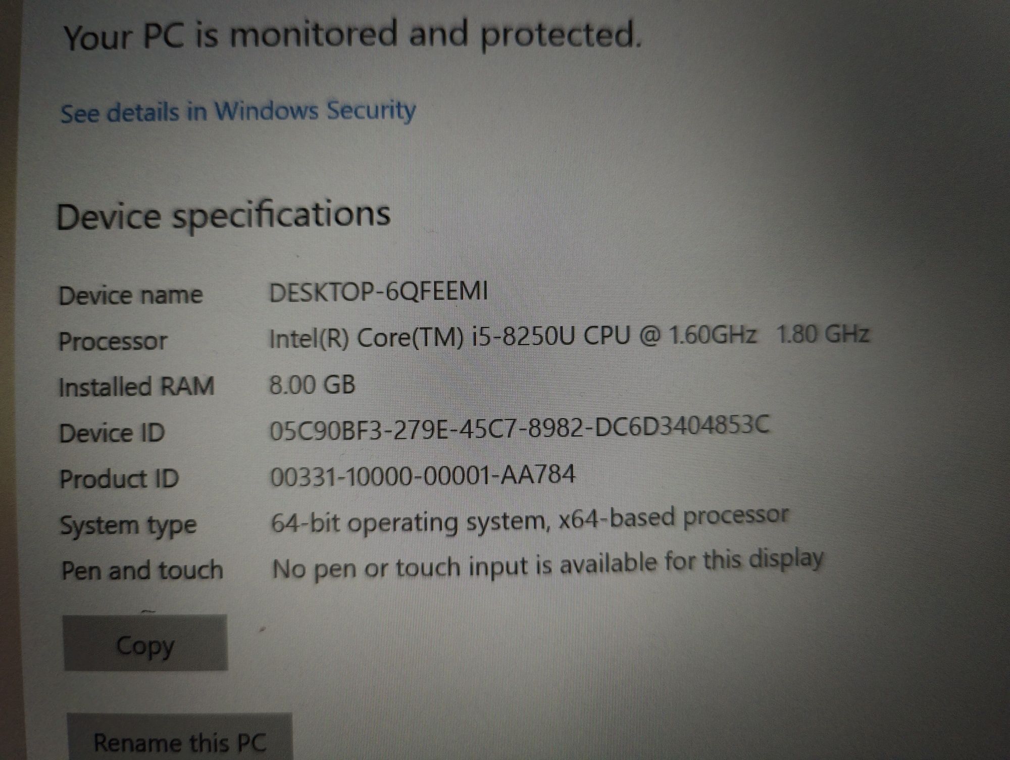 Laptop DELL I5 8GB RAM (ultrabook)