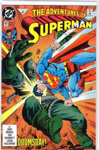 The Adventures of Superman #497 benzi desenate americane