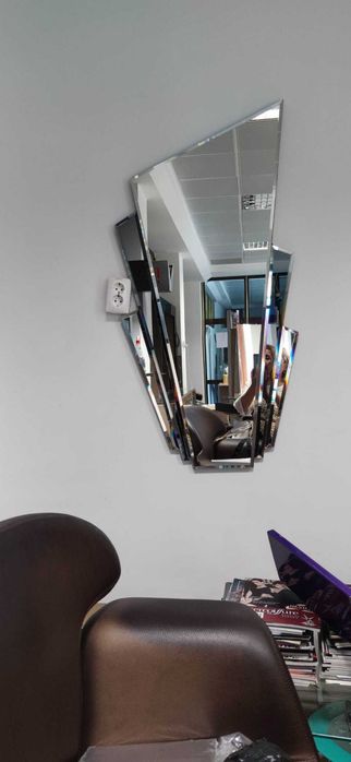 Oglinda perete semi-cristal venetian