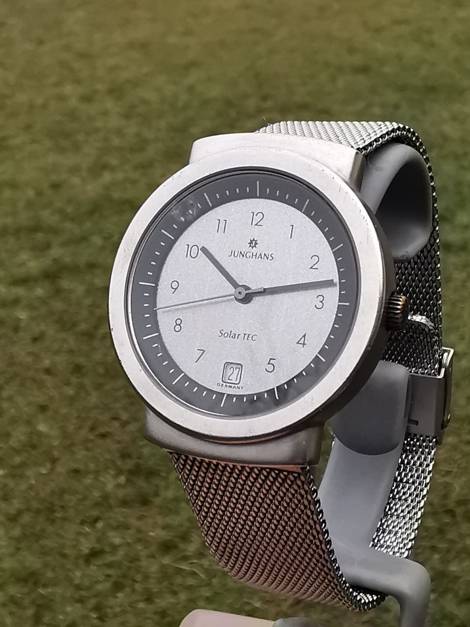 Ceas Junghans Solar - Ronda 5 rubine - Oțel - 34mm