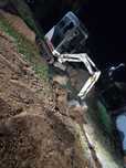 Miniexcavator bobcat