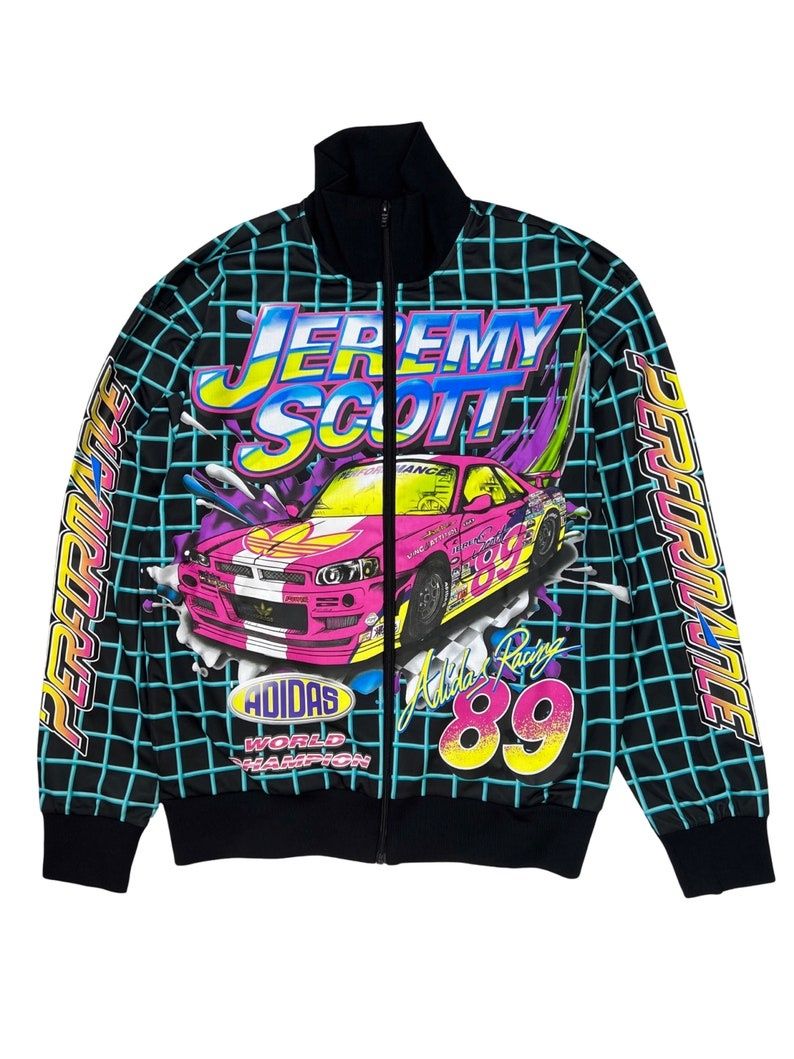 Междусезонно яке Adidas X Jeremy Scott NASCAR Rally / Performance