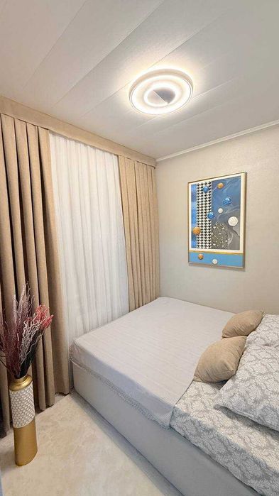 Чиланзар - 19кв 1/3/4, с евроремонтом, мебелью и техникой