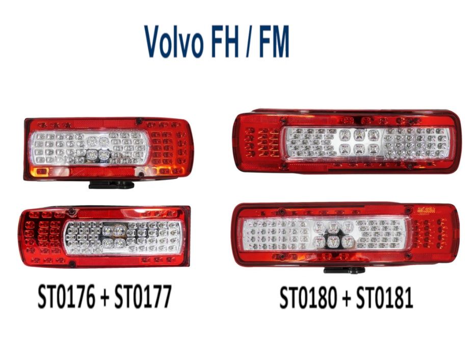 Лед Led Стопове Стоп за Влекач Камион Волво Volvo FH / FM след 2012г