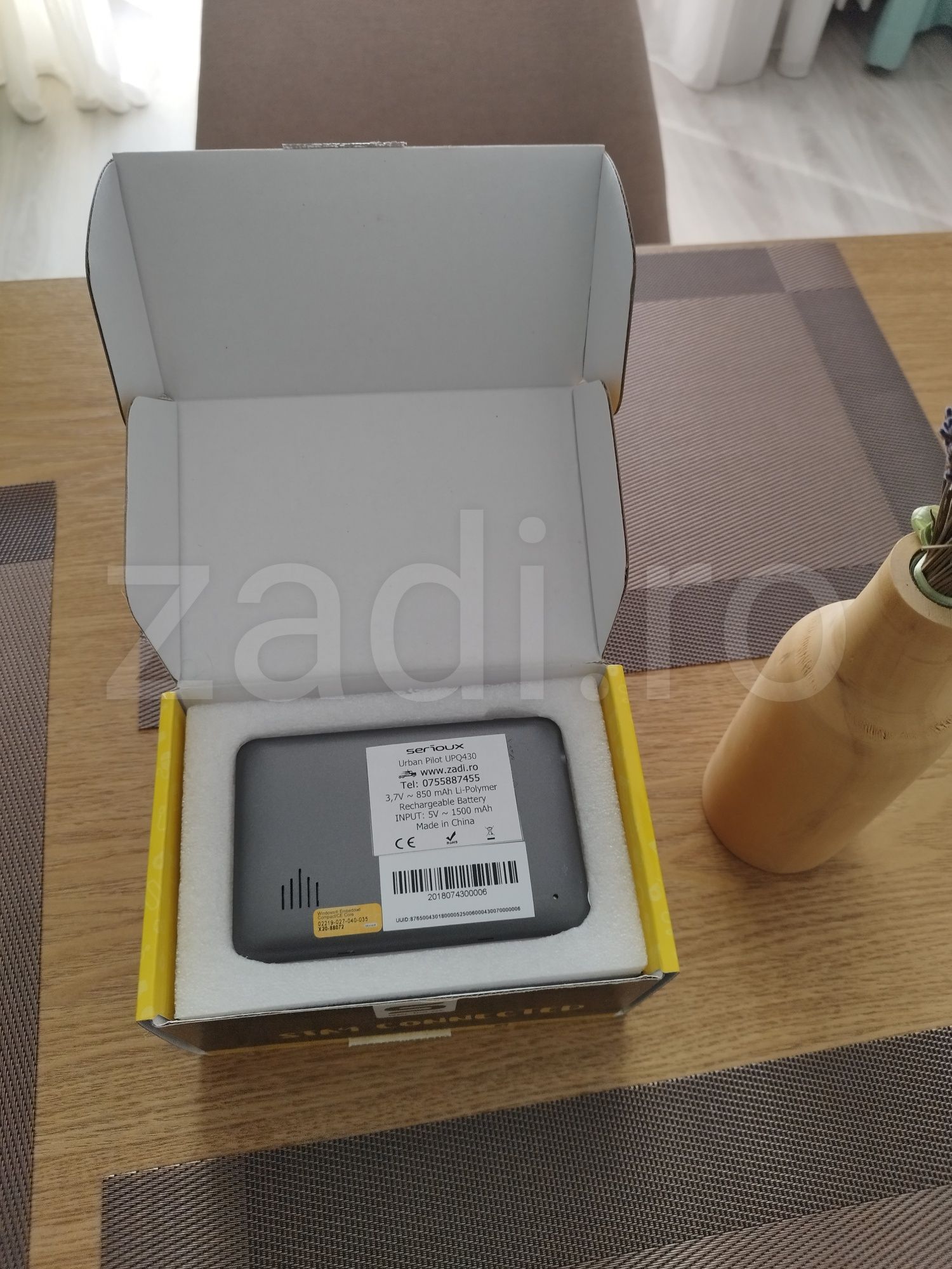 GPS 4.3"-serioux, garantie 3 ani - harti actualizate la zi- auto, tir