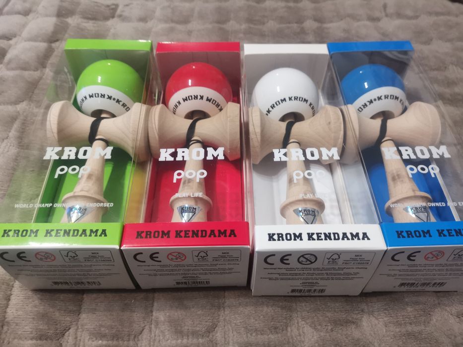Krom Kendama  pop sticky, diverse culori-kendama krom Sticky