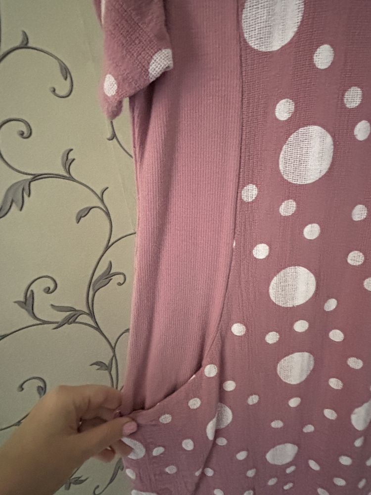 Rochie de vara cu insertii elastice pe lateral