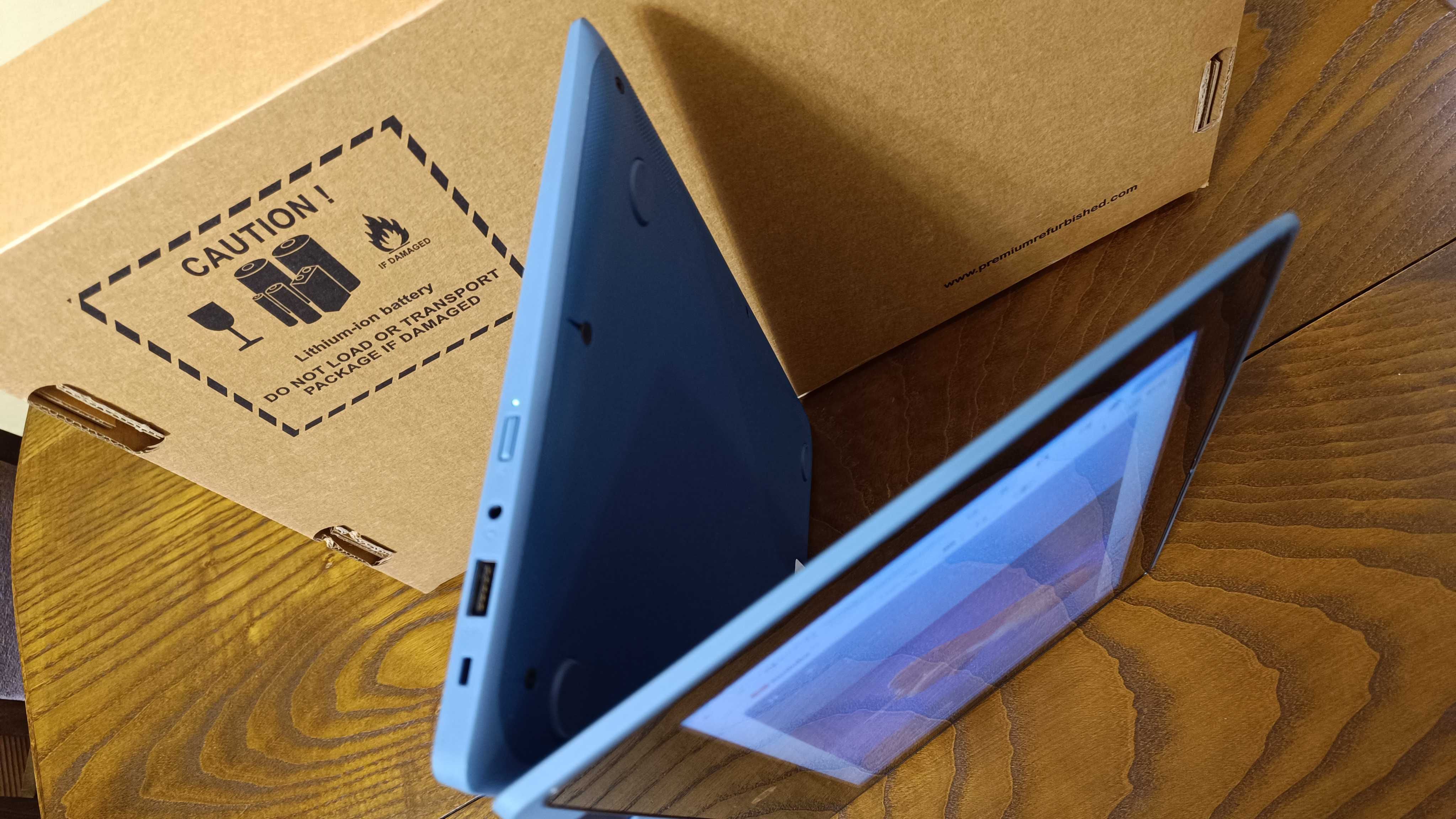 Лаптоп HP ProBook тъчскрийн екран Windows 11 и DDR4 памет