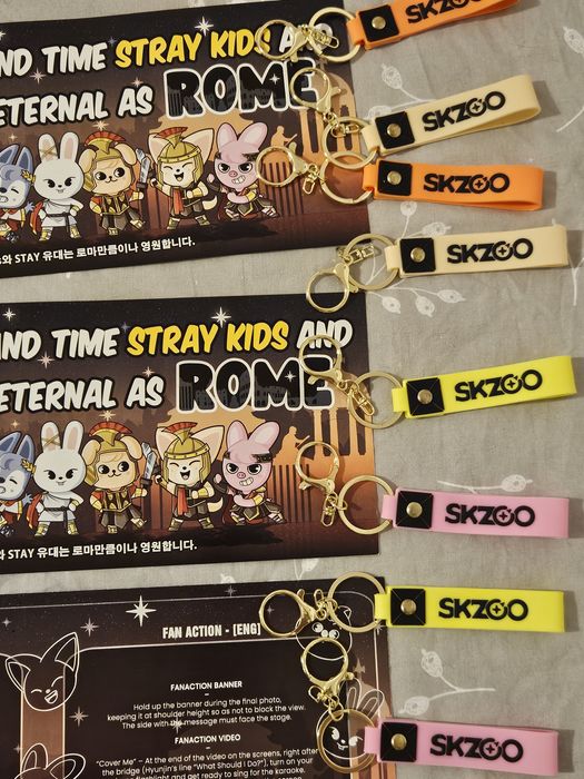 Lot brelocuri si postere Stray Kids kpop