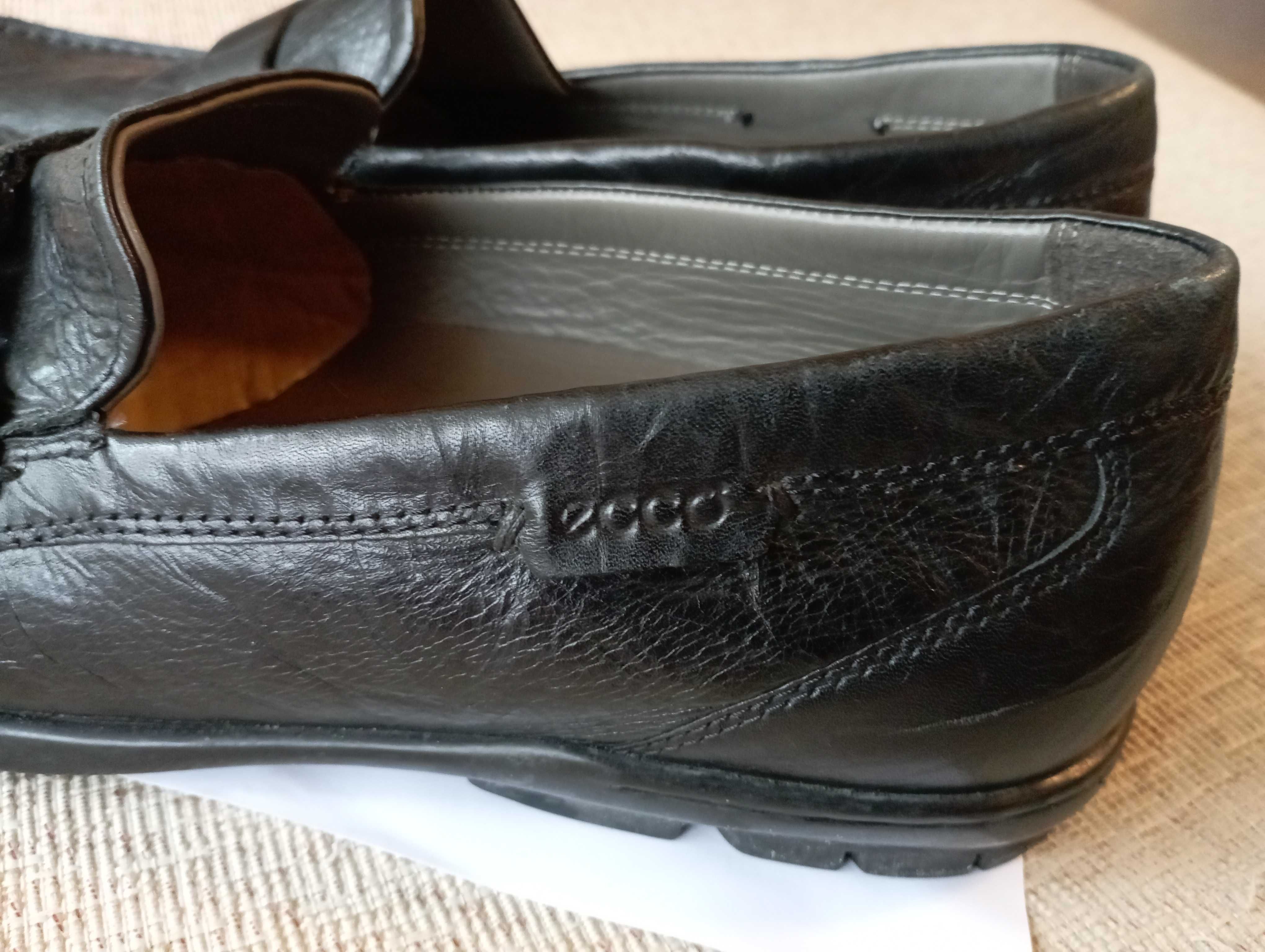 Качествени, удобни мъжки обувки от естествена кожа на ECCO, №44