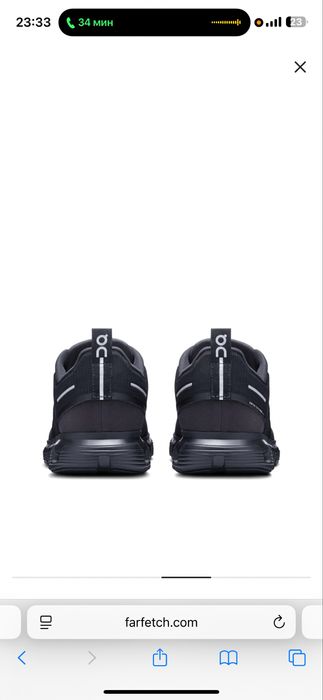 Кроссовка мужские On  Onlcloud 6 waterproof