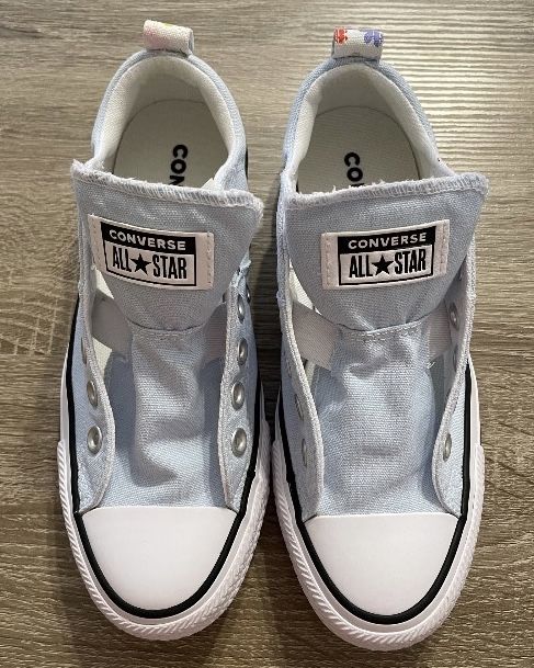 Converse сини кецове