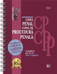 Vând Codul penal si Codul de procedura penala Ianuarie 2024 Ed. Spiral