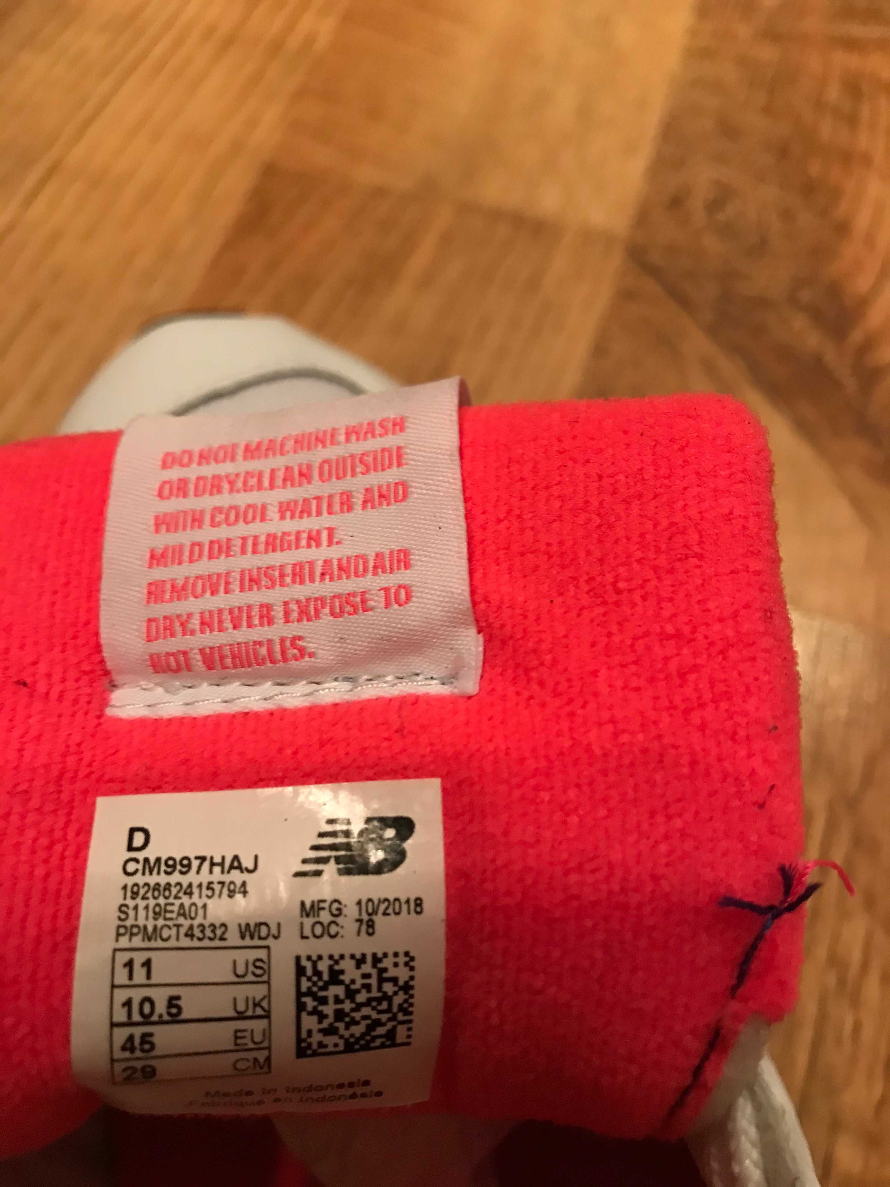 Нови оригинални мъжки маратонки NEW BALANCE 997H - номер 45