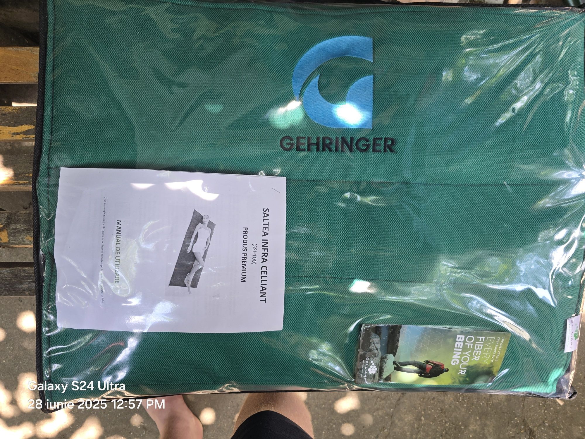 Vand saltea  nefolosita Gehringer Infra Celliant