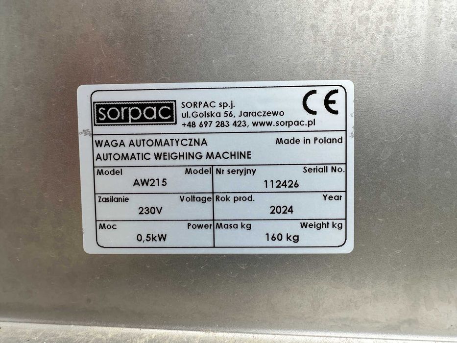 Професионален Кантар Sorpac AW2015