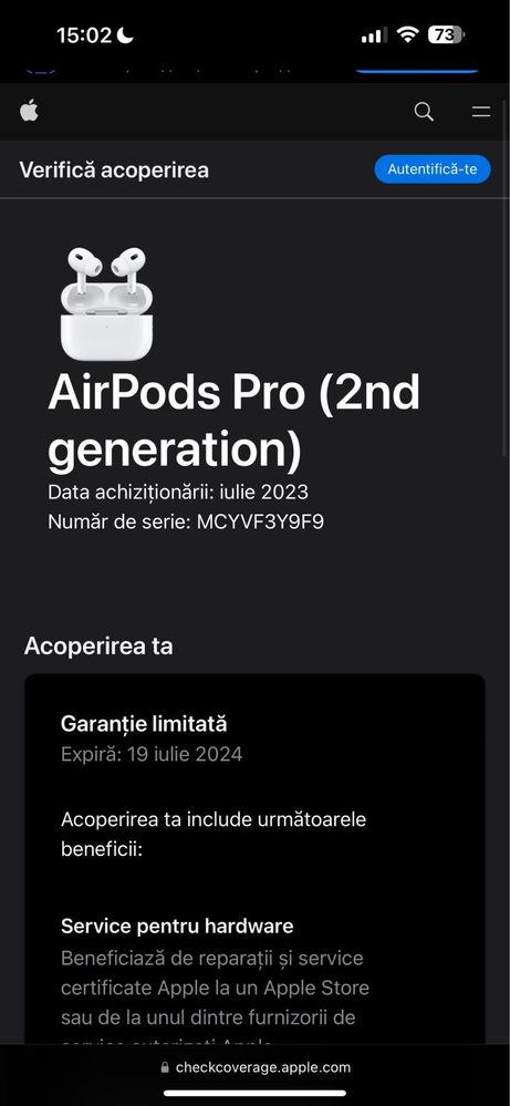 Casti Airpods Pro 2