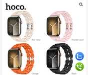 Curea Impletita Incarcator Cablu Ceas Apple Watch Serie ULTRA 10 9 8 7