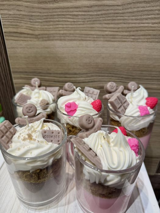 Ръчно изработени соеви свещички