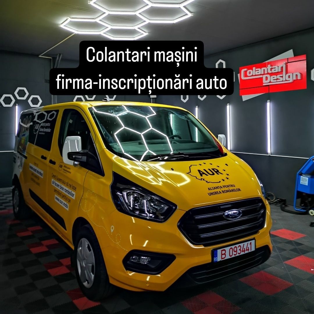 Colantari Auto, folie protecție vopsea, alb perlat, shadow line