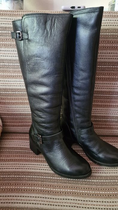 Cizme lungi piele nr.38