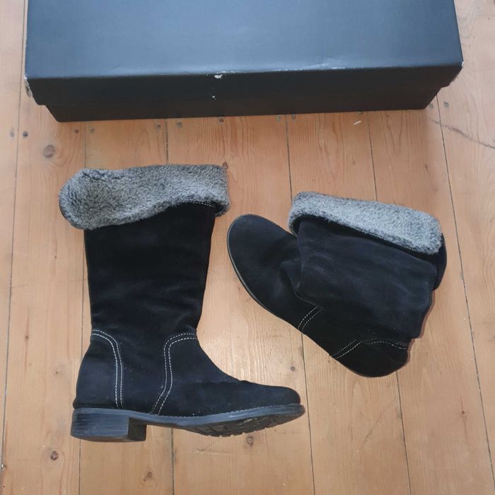 Cizme piele intoarsa Rizzoli