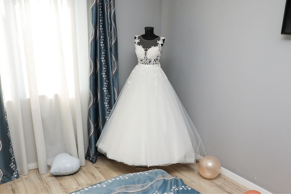 Rochie de mireasă tip prințesă