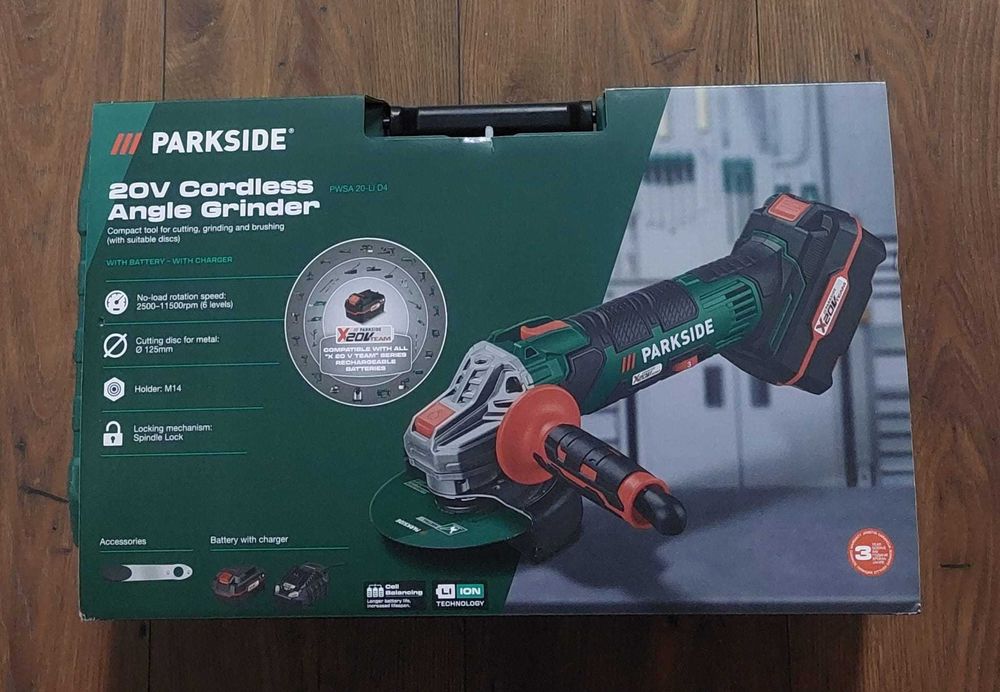 Vand Flex Parkside Nou Cu Acumulator  Garantie 3 Ani