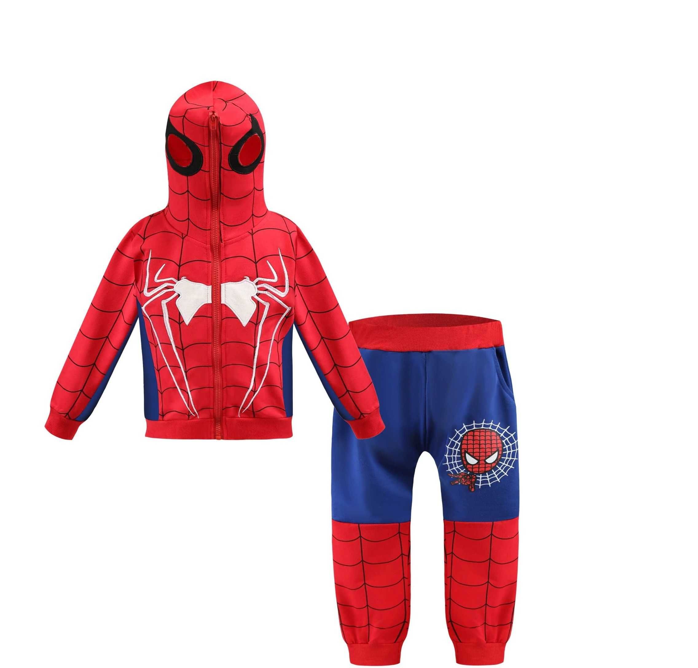 Комплект Спайдърмен Spiderman анцуг спортен екип Спайдермен 110/../128