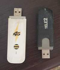 USB модем Билайн, Теле2