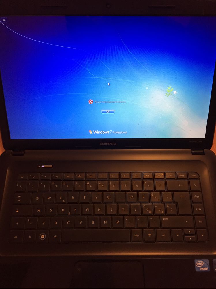 Laptop HP Presario CQ 58