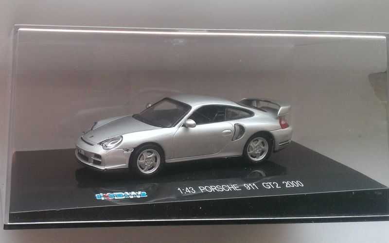 Macheta Porsche 911 GT2 (996) 2000 gri - KDW 1/43