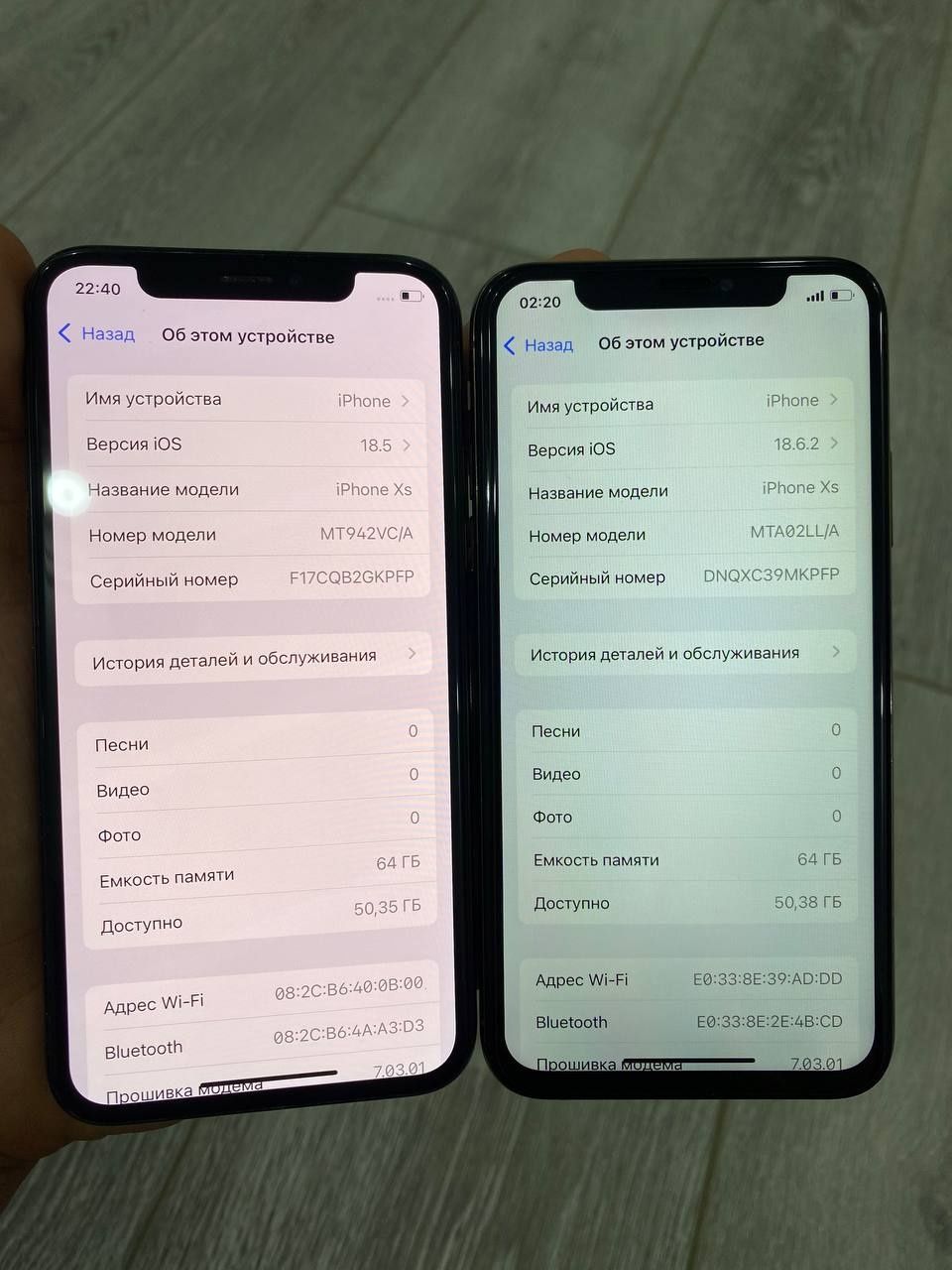 iphone xs 2 ta bor