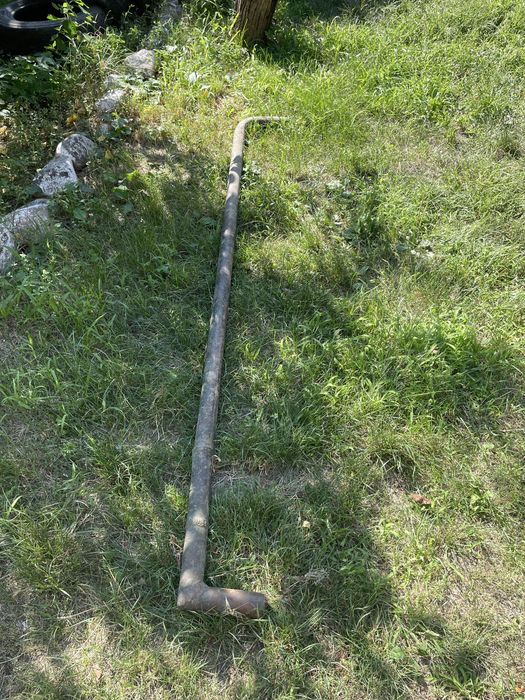 Țeava din cupru masiv - 2,4m lungime/Ø 5cm/5mm grosime
