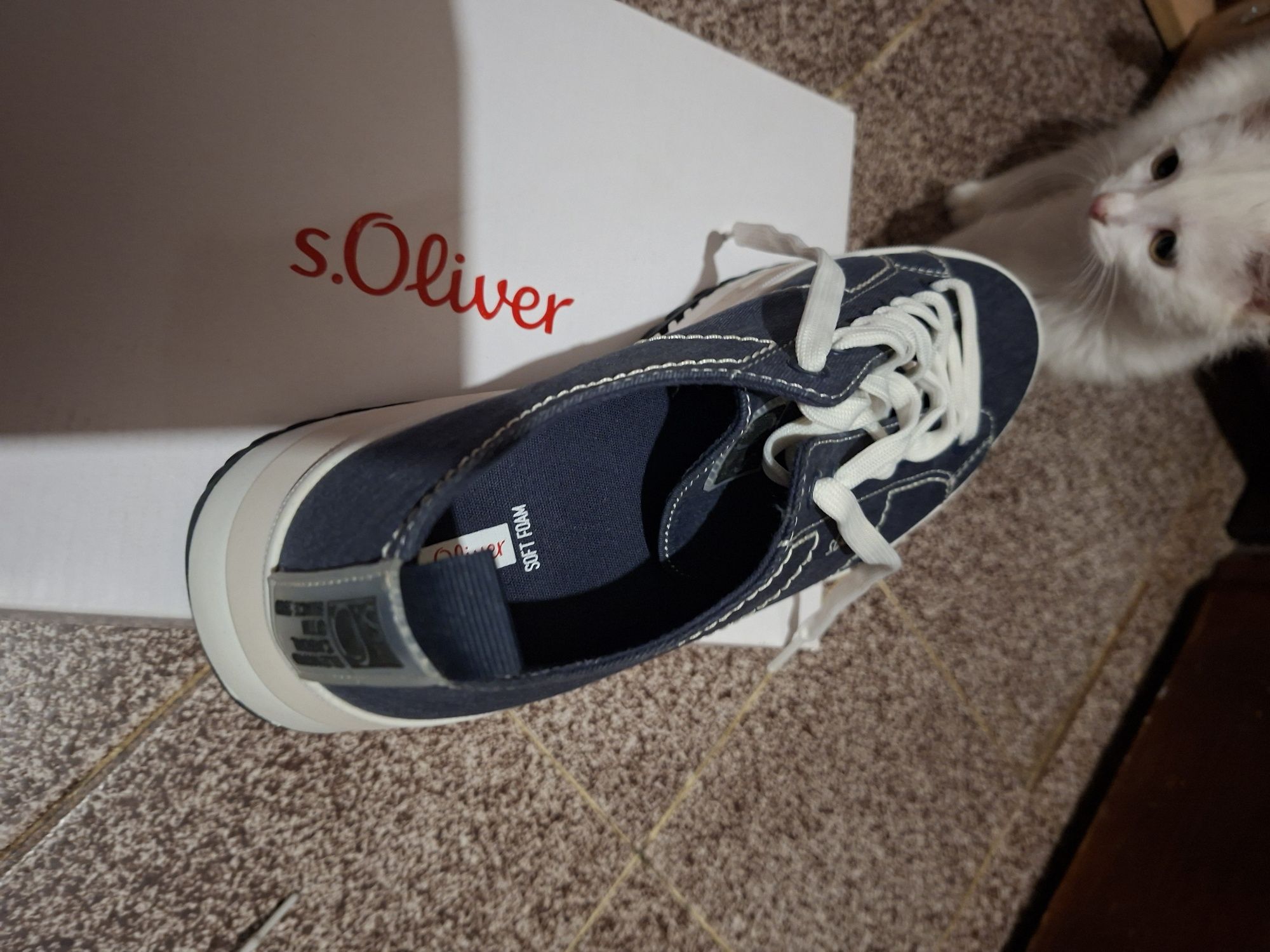 Дамски обувки на платформа S.Oliver, 41 номер,като нови