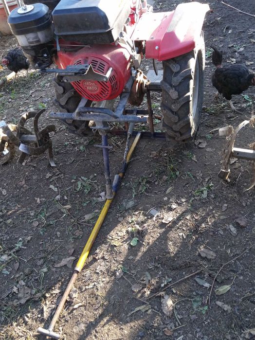 Motocultor ROTAKT 15 cp benzină ,cu freze și accesorii