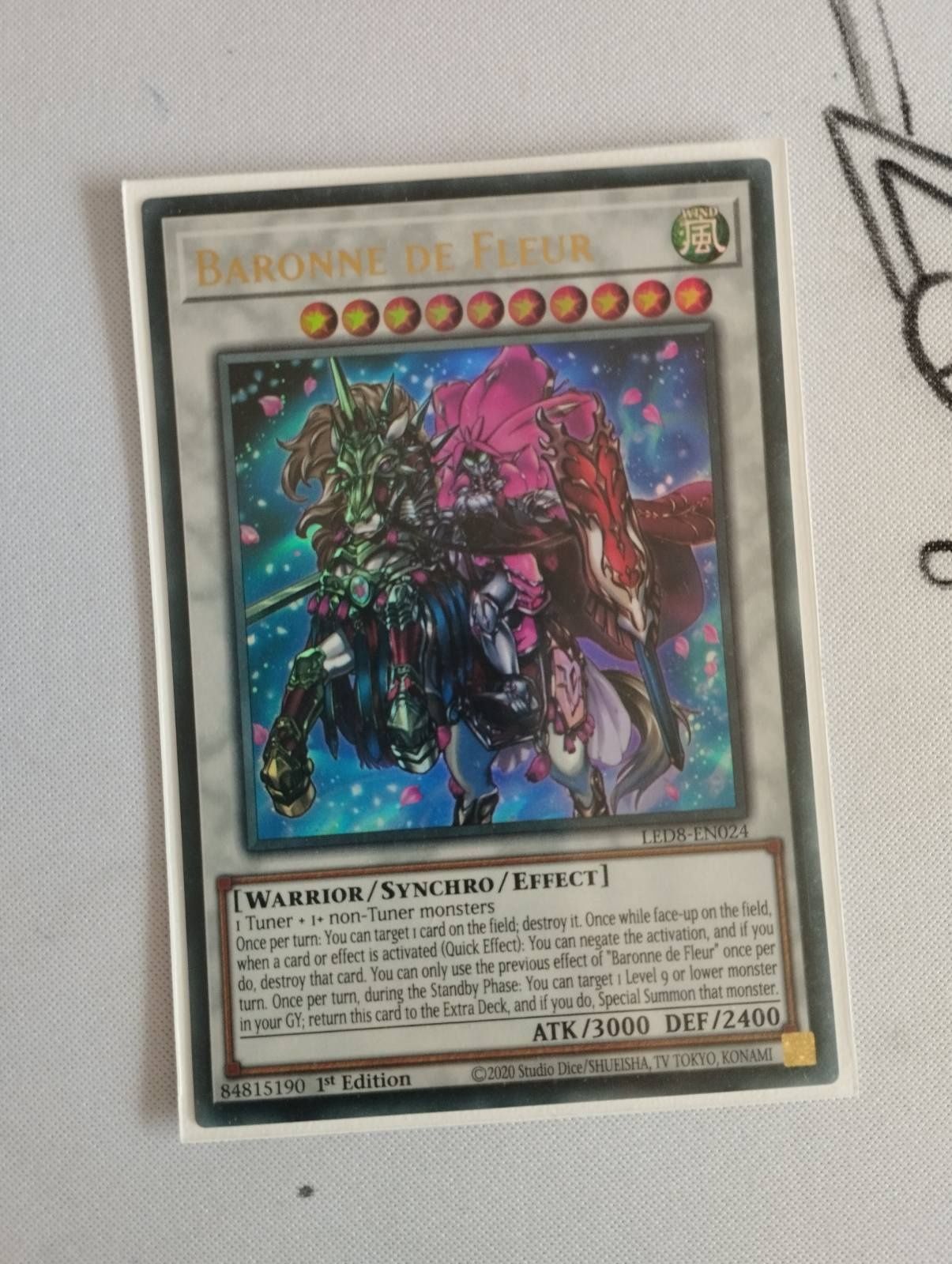 Baronne de fleur yugioh